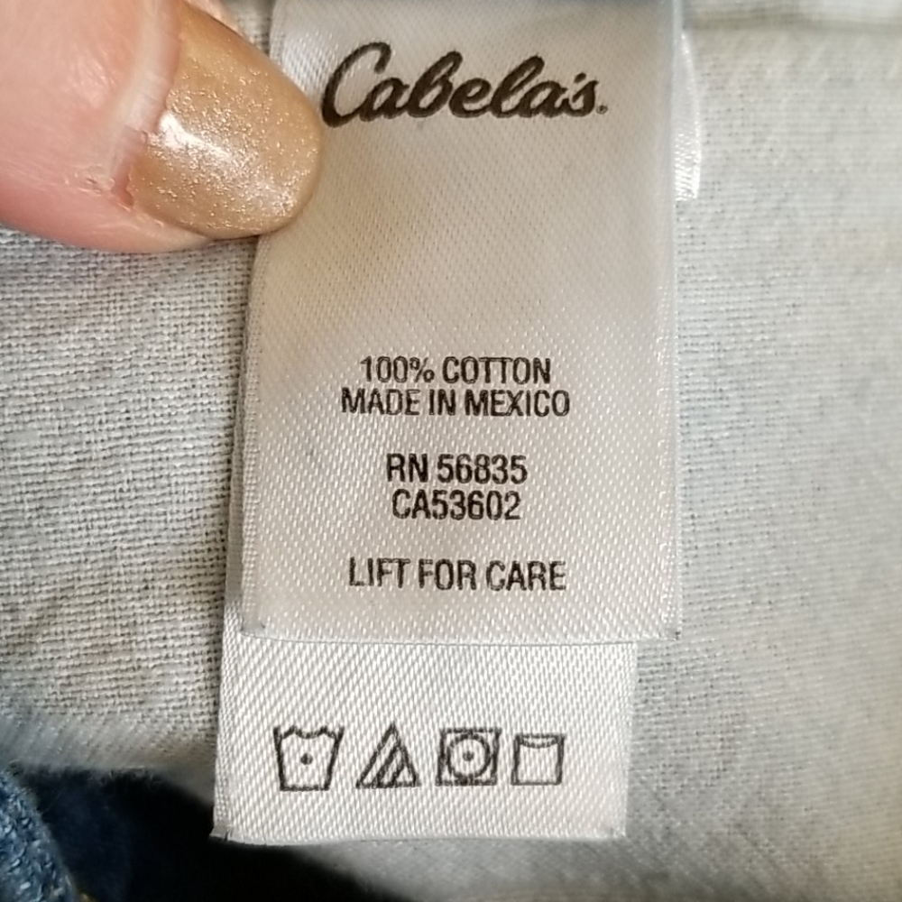 CABELA'S 100% Cotton Relaxed Fit Coupe Relax Jeans - Picture 6 of 8